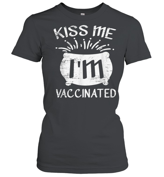 Kiss Me I'm Irish And Vaccinated St Patrick's Day shirt 9 Kiss Me I'm Irish And Vaccinated St Patrick's Day shirt Classic Women's T-shirt
