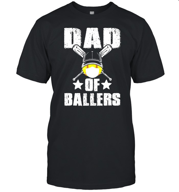 Dad Of Ballers Face Mask shirt Classic Men's T-shirt