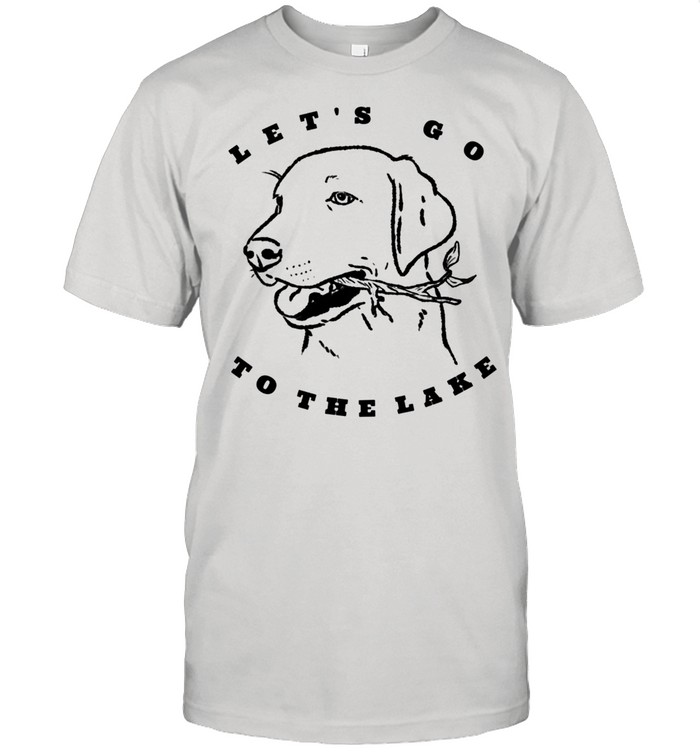 Go to the Lake, Labrador Retriever, Lake House, Labs shirt Classic Men's T-shirt