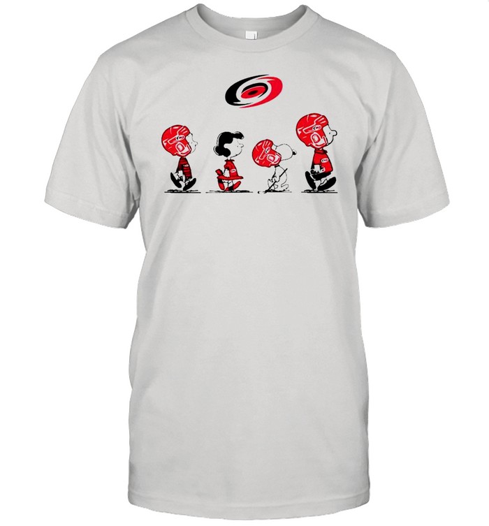 Carolina Hurricanes Peanuts characters players shirt Classic Men's T-shirt