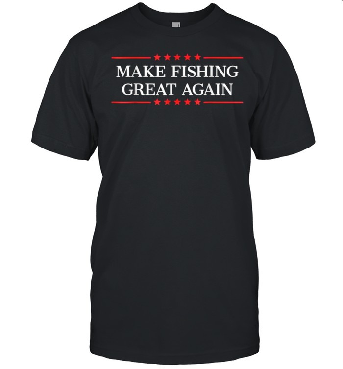 Make Fishing Great Again Stars T- Classic Men's T-shirt