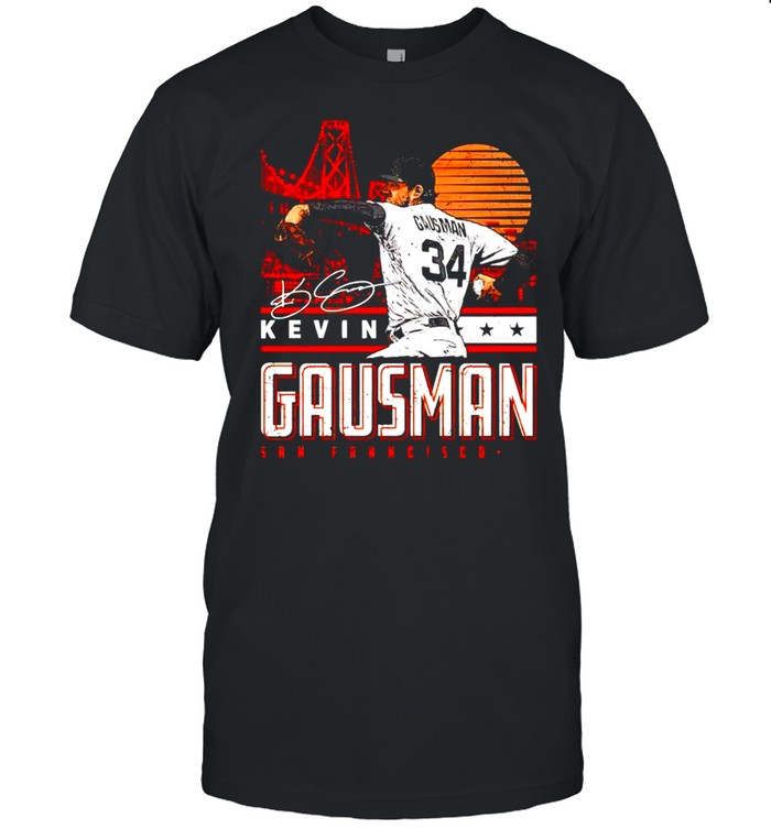 San Francisco Baseball 34 Kevin Gausman gausman throw ball signature shirt Classic Men's T-shirt