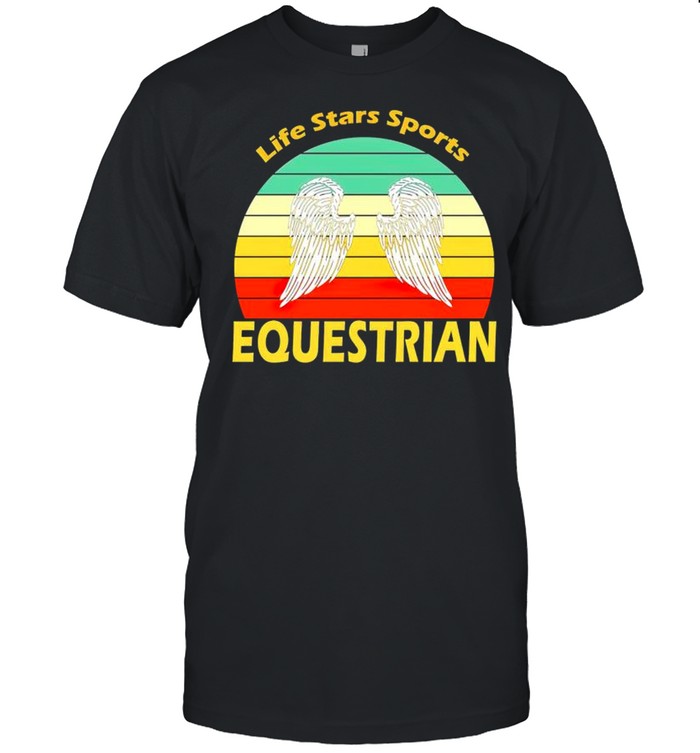Life stars sports Equestrian vintage shirt Classic Men's T-shirt