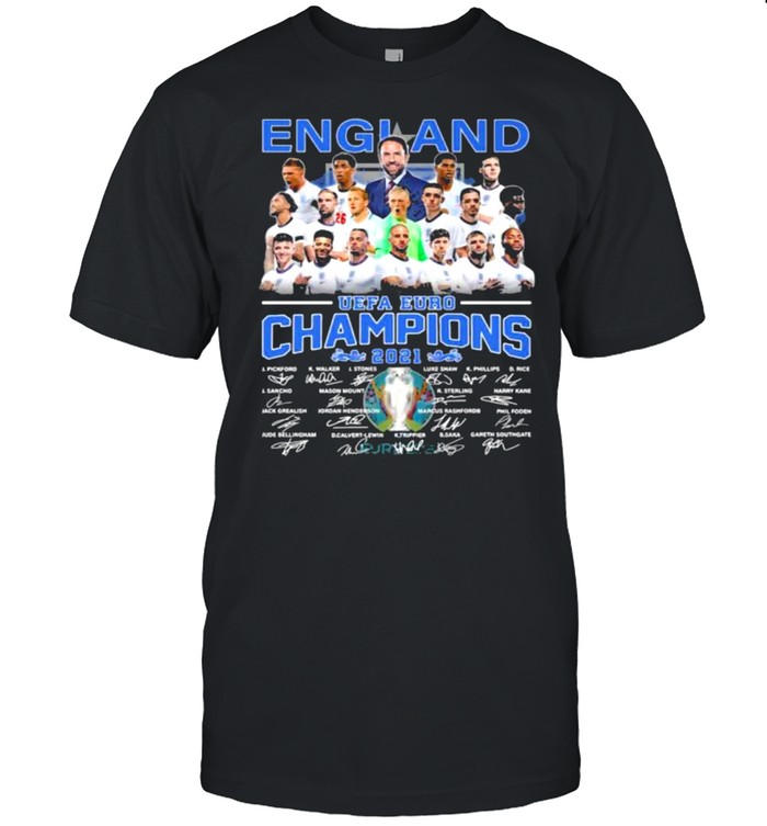 England euro champions 2021 signatures shirt Classic Men's T-shirt