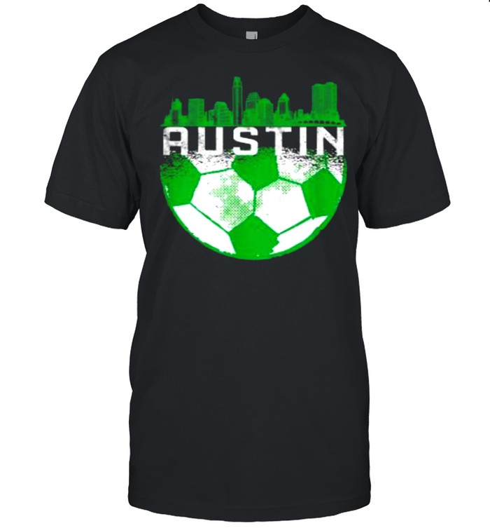 Austin Soccer Jersey Austin Texas Soccer  Classic Men's T-shirt