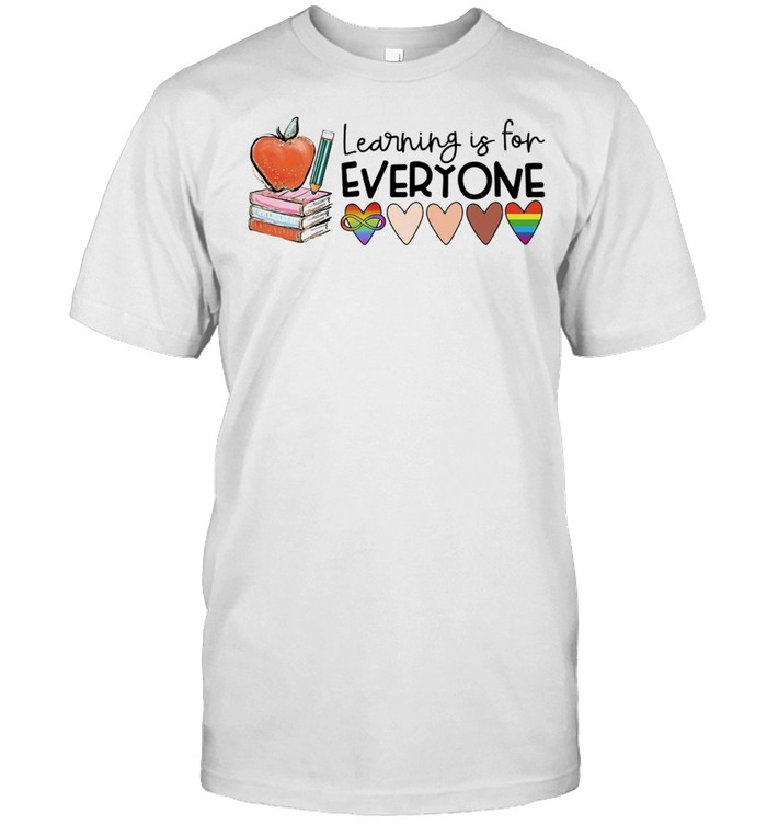Learning Is For Everyone LGBT shirt Classic Men's T-shirt