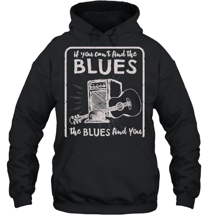 Blues Music Band Vintage Guitar Teacher Blues shirt Unisex Hoodie