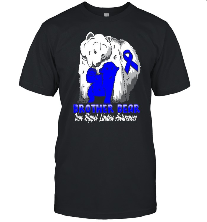 Von Hippel Lindau Awareness Brother Support Ribbon T-shirt Classic Men's T-shirt