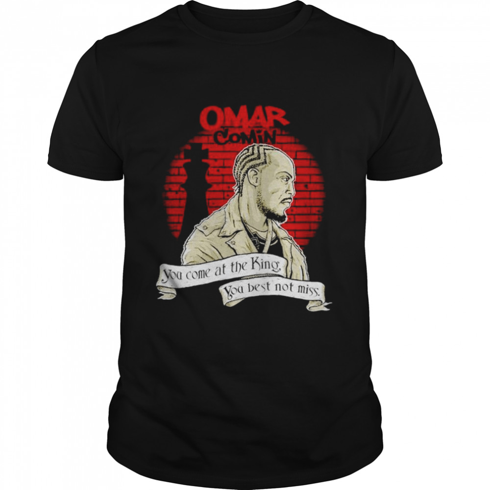 Michael K. Williams omar comin you come at the king shirt Classic Men's T-shirt