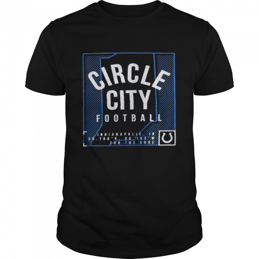 Indianapolis Colts circle city football shirt Classic Men's T-shirt