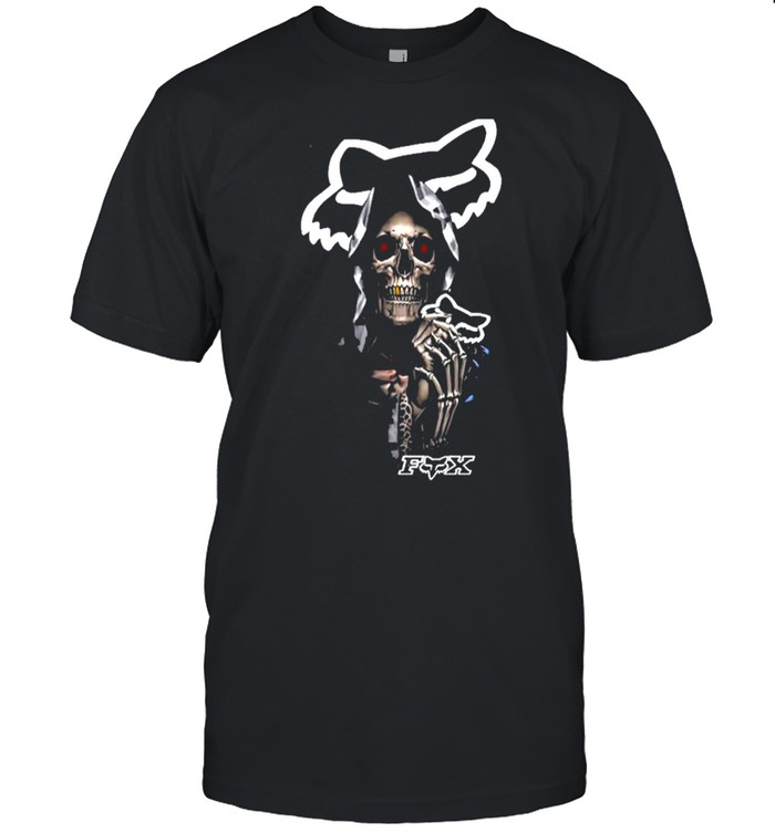 Skull Death hug Fox logo shirt Classic Men's T-shirt