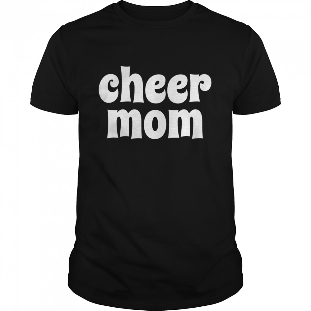 Cheer Mom Cute Cheerleading Mama  Classic Men's T-shirt