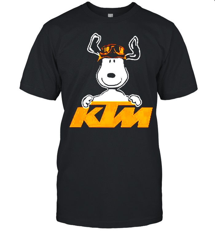 Snoopy hug KTM Logo shirt Classic Men's T-shirt