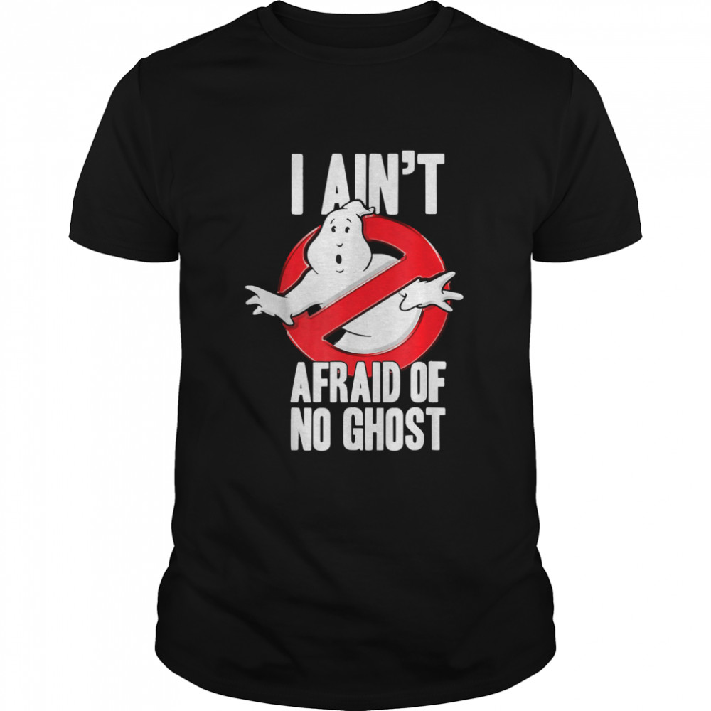 I Ain’t Afraid Of No Ghost Funny Halloween T- Classic Men's T-shirt