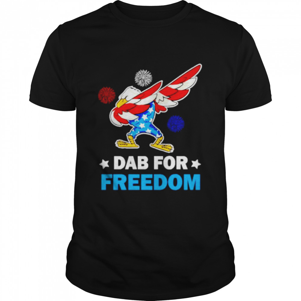 dab for freedom Eagle United States dabbing shirt Classic Men's T-shirt