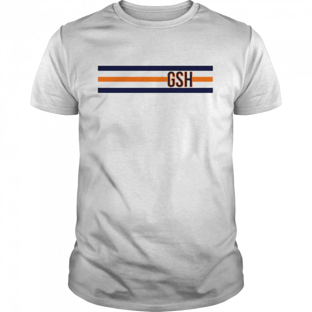 chicago Bears Inspired GSH Stripes shirt Classic Men's T-shirt