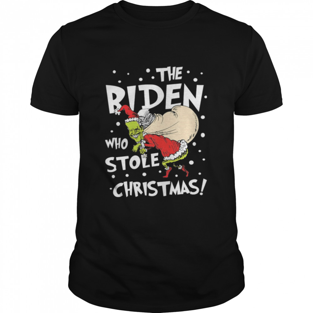 The Biden who stole Christmas  Classic Men's T-shirt