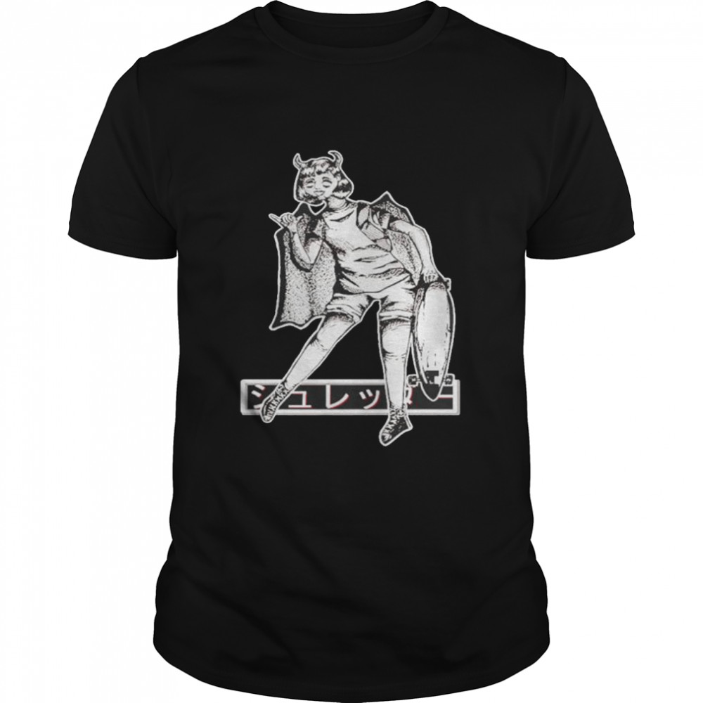 Shredder Girl graphic shirt Classic Men's T-shirt