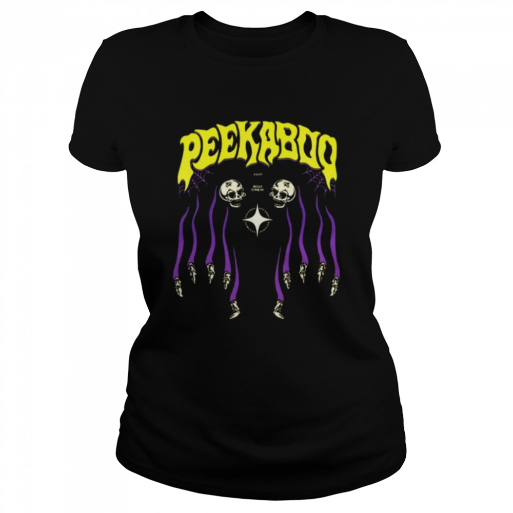 Peekaboo merch boo crew shirt Classic Women's T-shirt