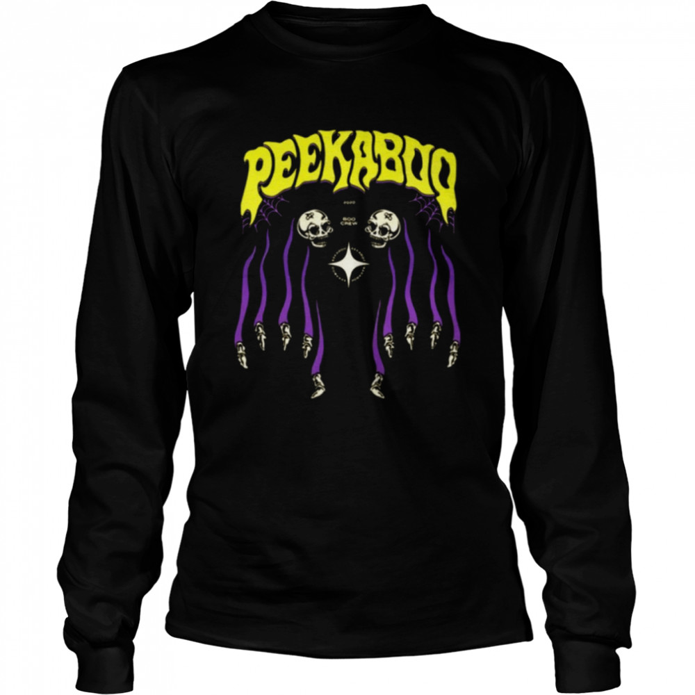 Peekaboo merch boo crew shirt Long Sleeved T-shirt