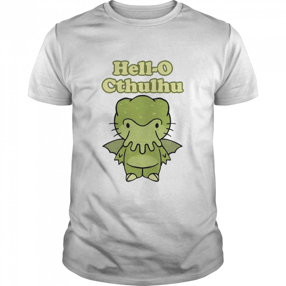 Hell-O Cthulhu Classic Men's T-shirt Hell-O Cthulhu Classic Men's T-shirt