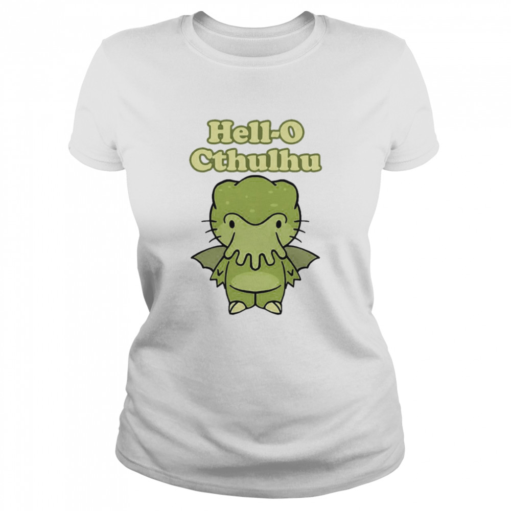 Hell-O Cthulhu  Classic Women's T-shirt