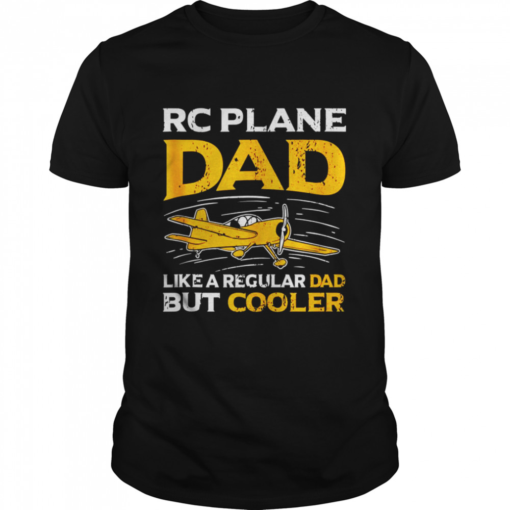 Mens RC Pilot Dad Model Airplane Pilot Model Flight Rc Airplane  Classic Men's T-shirt