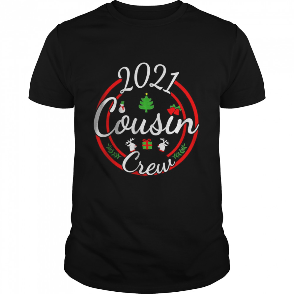 Cousin Crew Christmas 2021 Family Matching Group Ginger Man  Classic Men's T-shirt