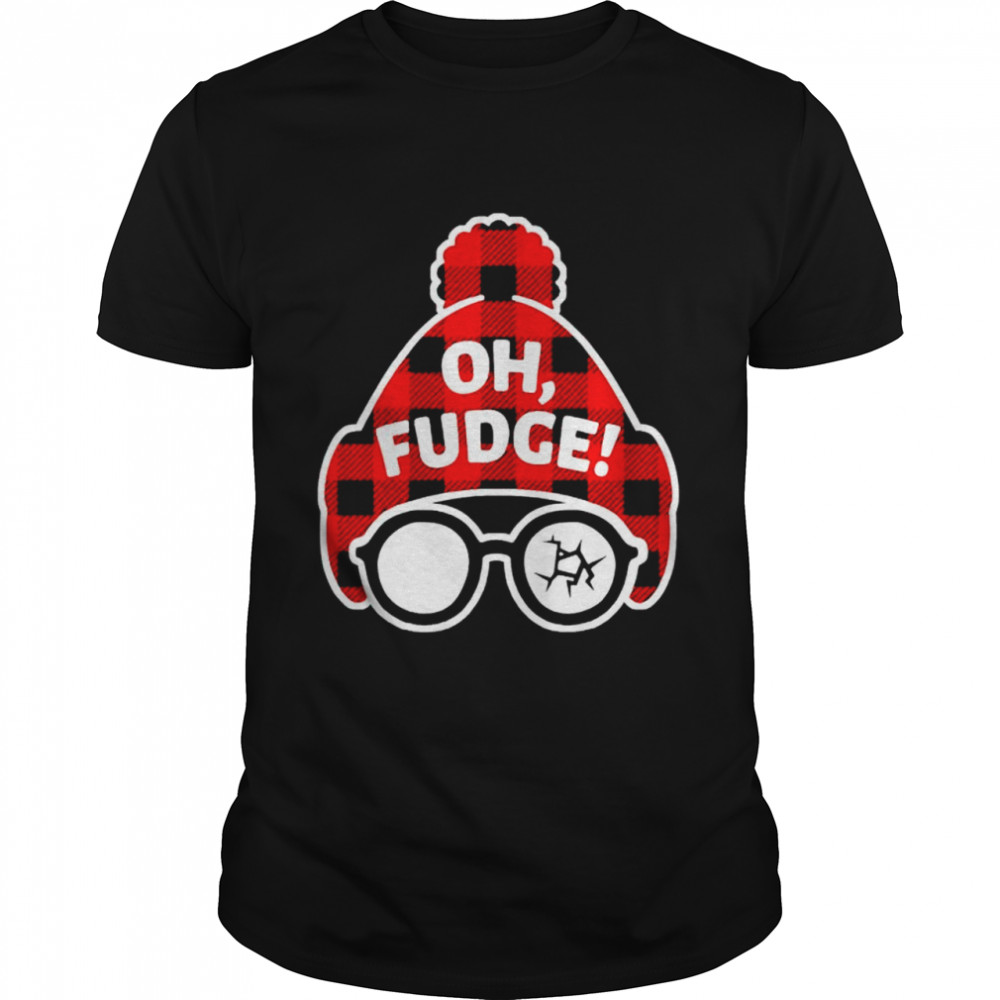 Oh Fudge Christmas Saying  Classic Men's T-shirt