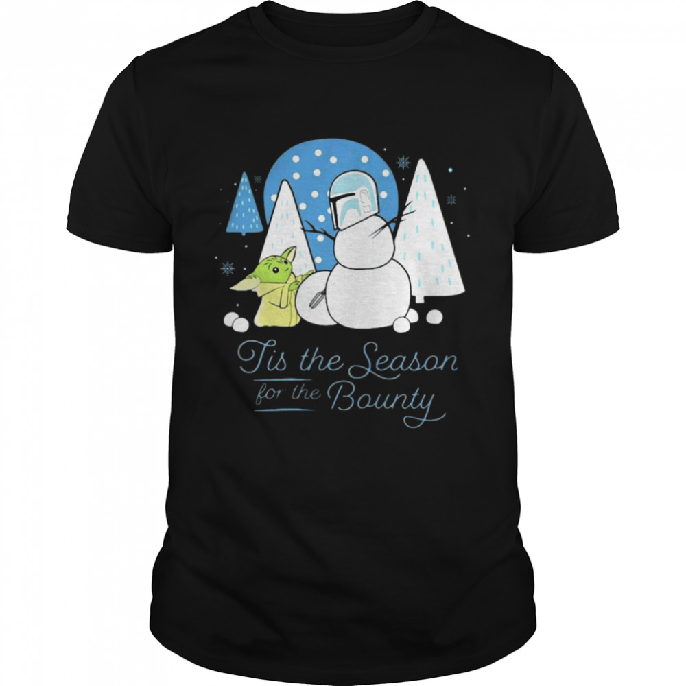 Baby Yoda tis the season for the bounty Christmas shirt Classic Men's T-shirt