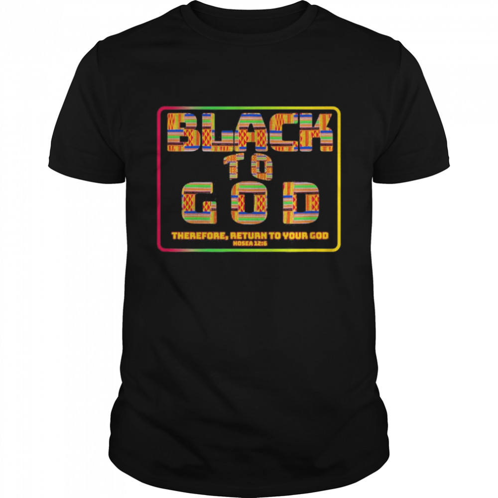 Black to God Christian Tee  Classic Men's T-shirt