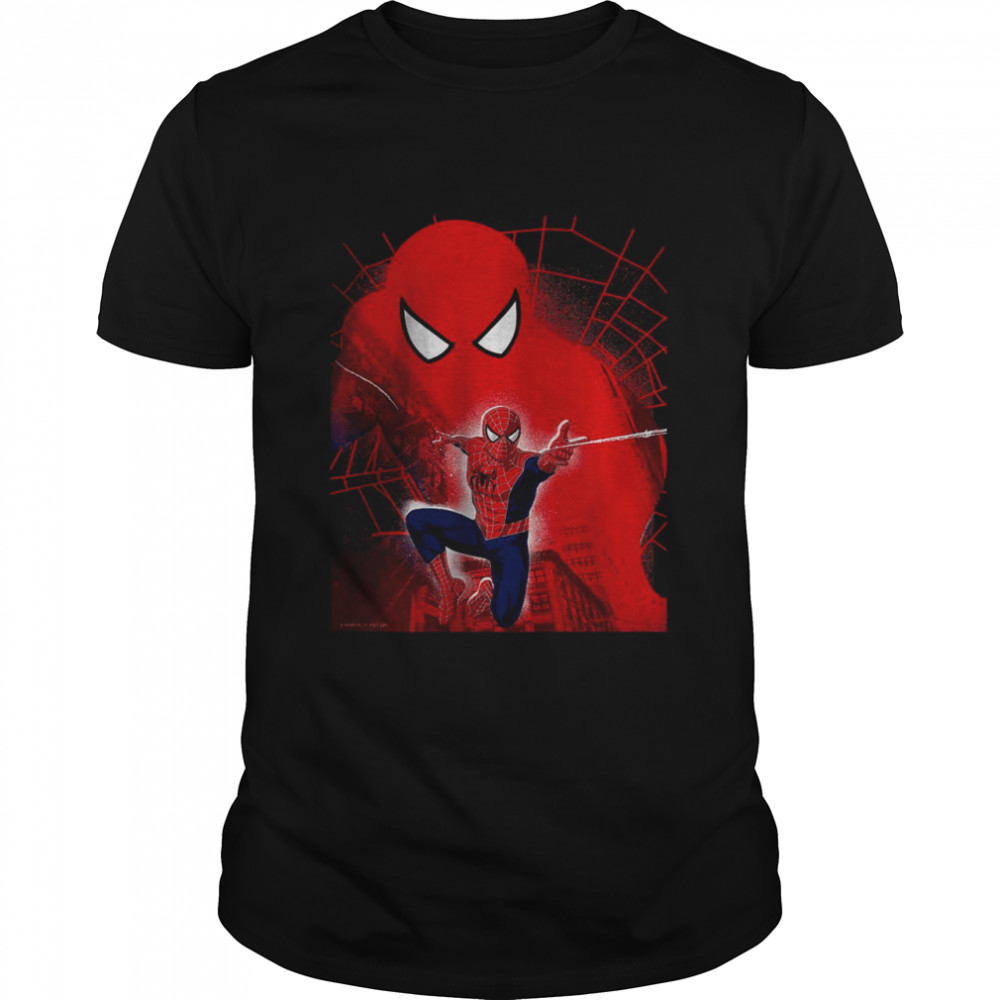 Marvel Spider-Man No Way Home Friendly Neighborhood Hero  Classic Men's T-shirt