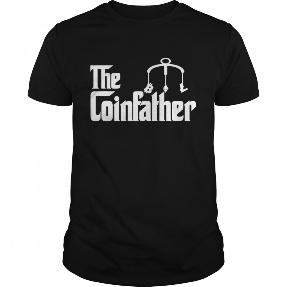 THE COINFATHER Bitcoin Miner and Trader  Classic Men's T-shirt