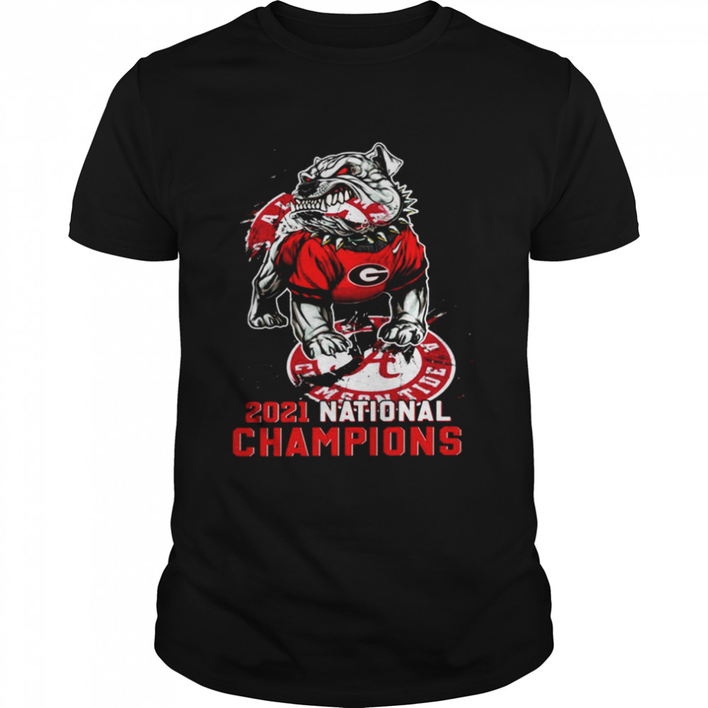 Dogs 2021 national champions shirt Classic Men's T-shirt