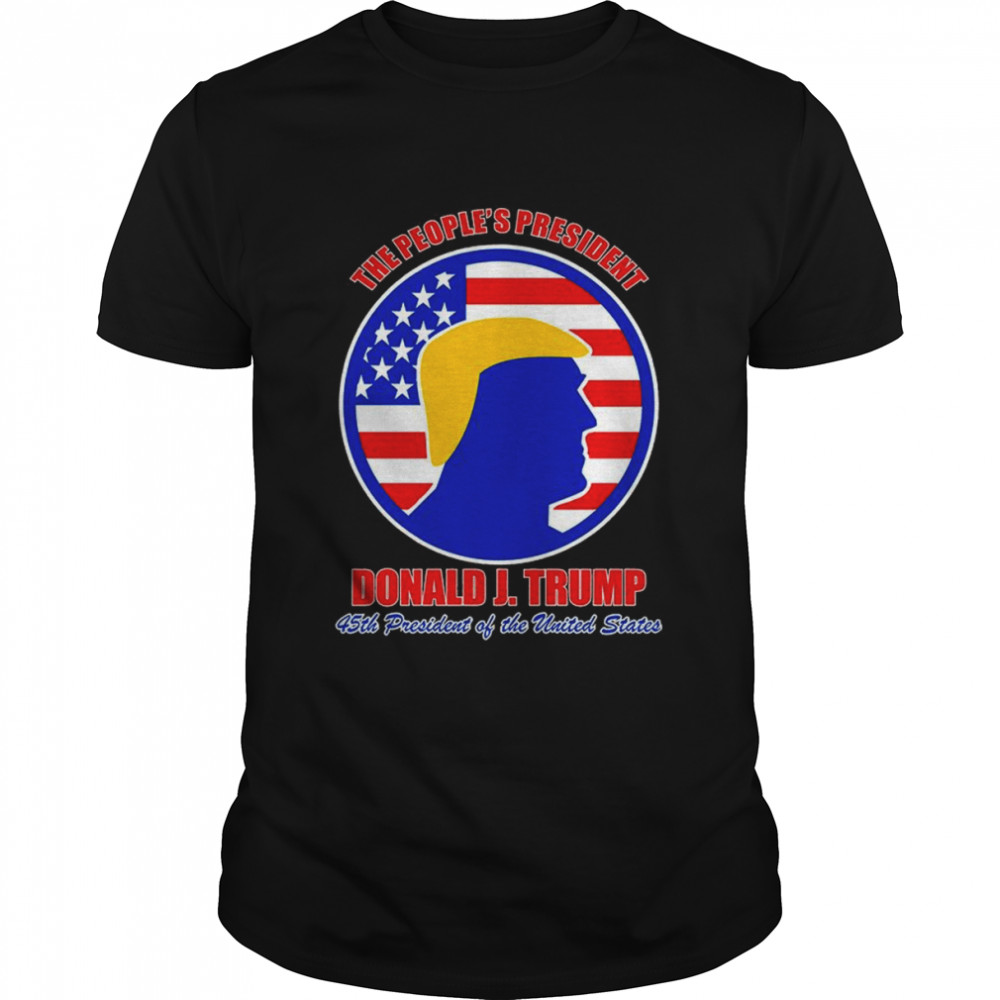 The Peoples President Donald Trump Usa Logo Shirt