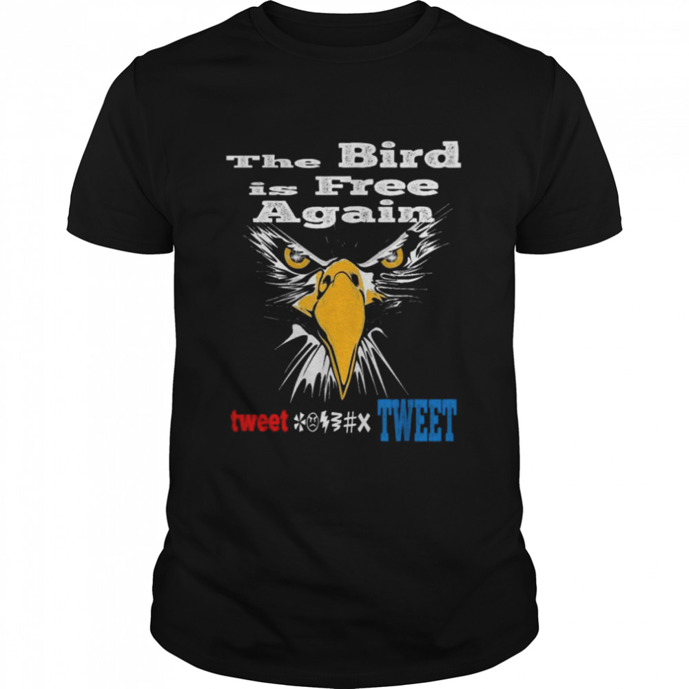 The bird is free again freedom of screech shirt Classic Men's T-shirt