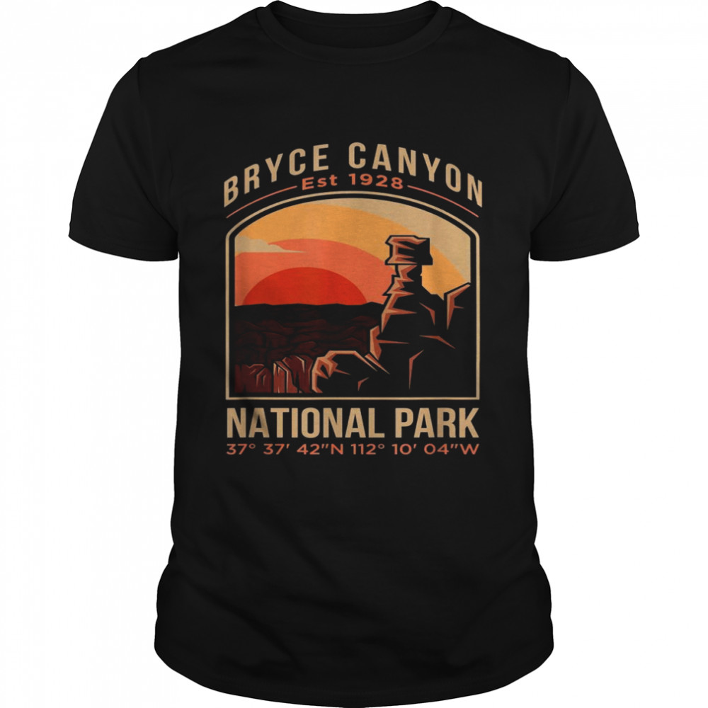 Bryce Canyon National Park US Utah State  Classic Men's T-shirt