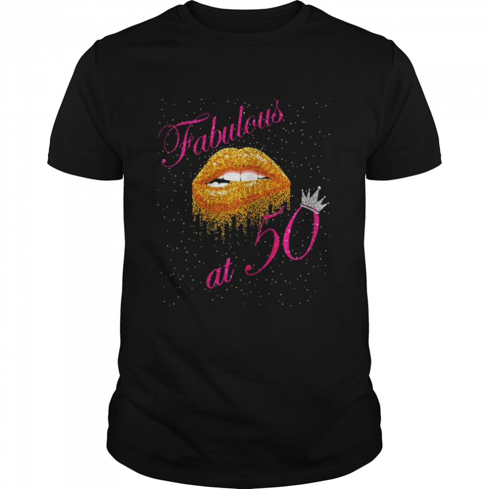 Fabulous at 50th Birthday  Classic Men's T-shirt