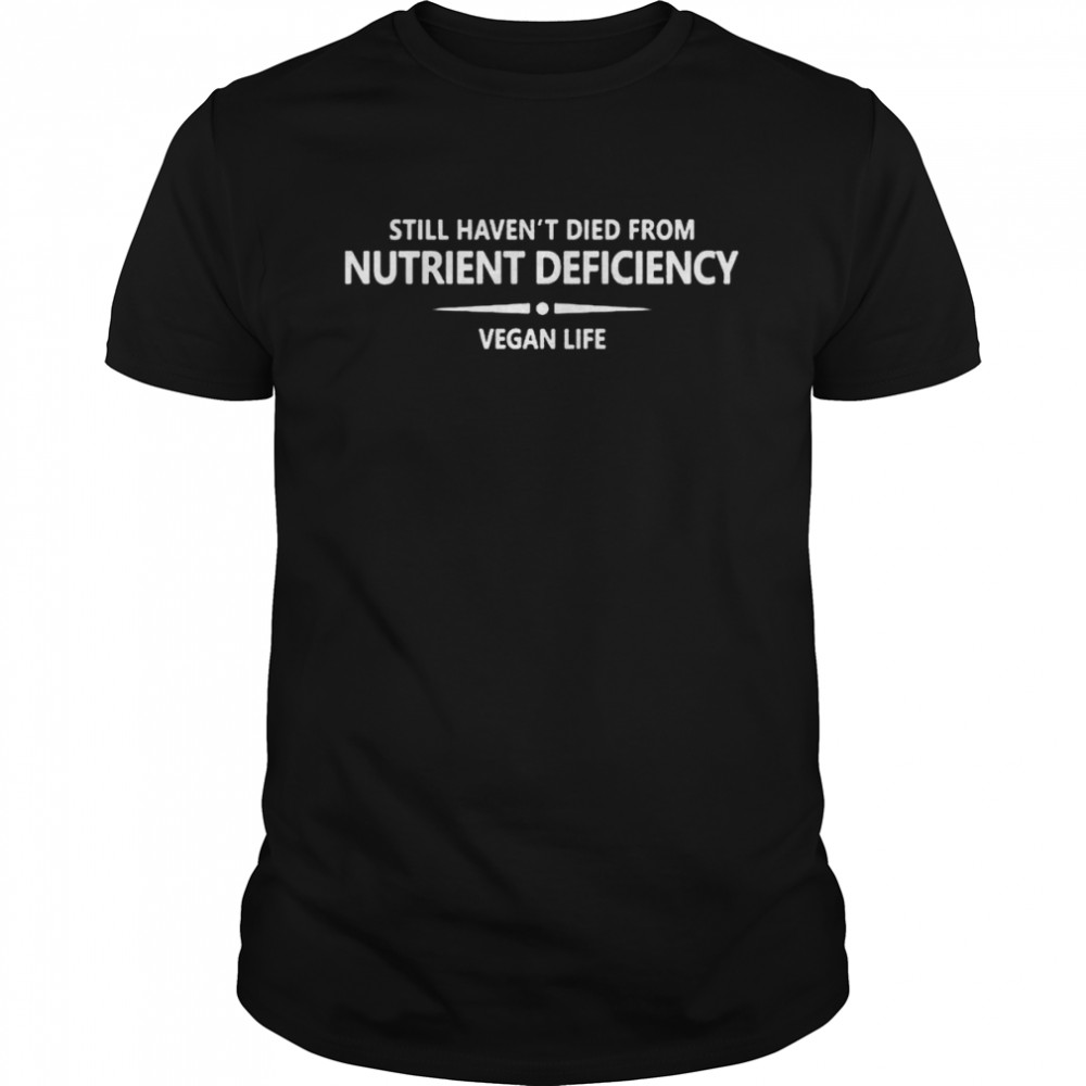 Old age punk nutrient deficiency vegan life shirt Classic Men's T-shirt
