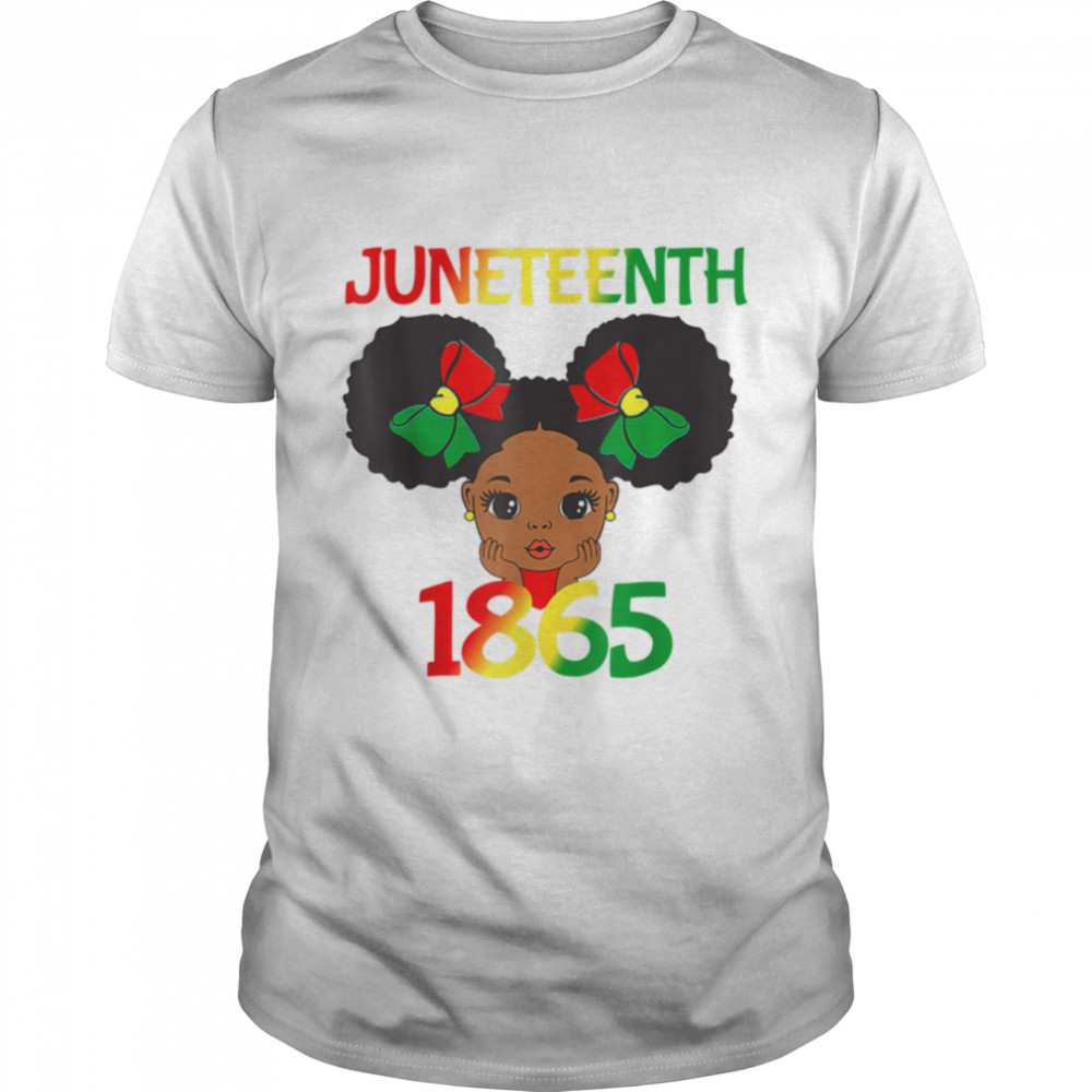 Black Girl Juneteenth 1865 Kids Toddlers Celebration T- B0B3DLS4D2 Classic Men's T-shirt