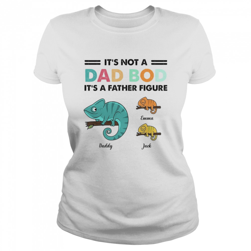 Father shirt - It's not a dad bod, it's a father figure  Classic Women's T-shirt