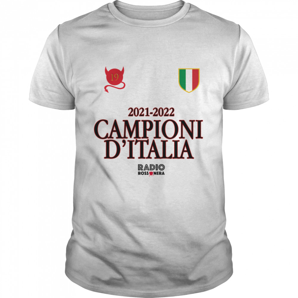 Maglia celebrativa scudetto 2021-2022 shirt Classic Men's T-shirt