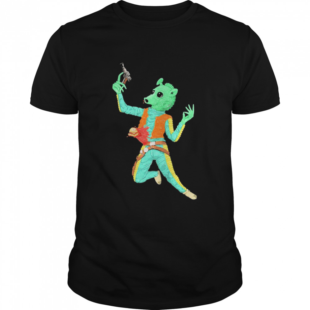 Alien Vs Greedo Star Wars shirt