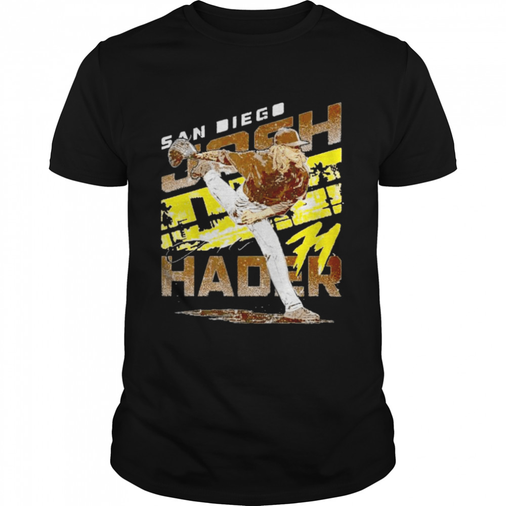 Josh Hader San Diego Padres city name signature shirt