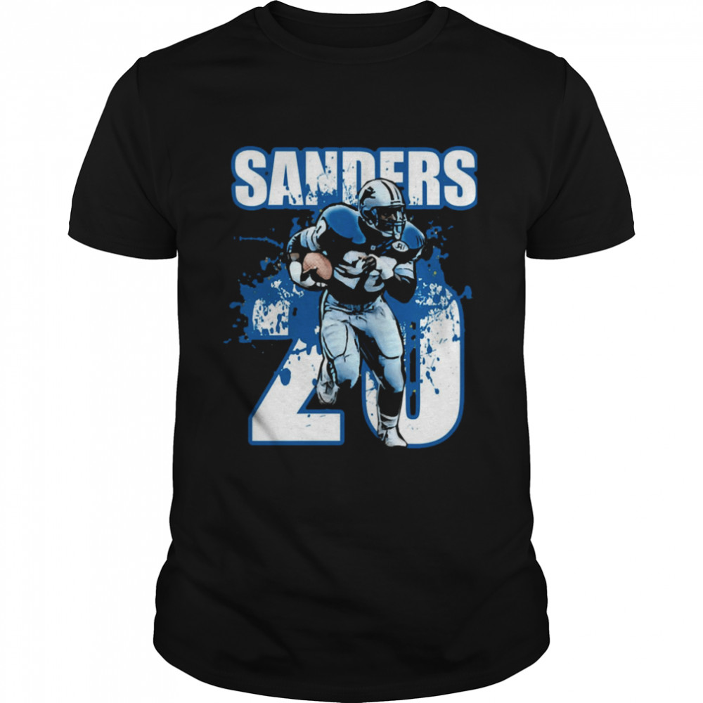 Barry Sanders Detroit Lions Football shirt