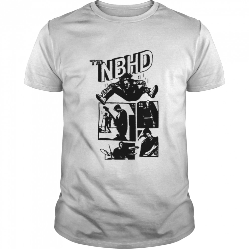 Comic The NBHD The Neighbourhood Band Fanart shirt