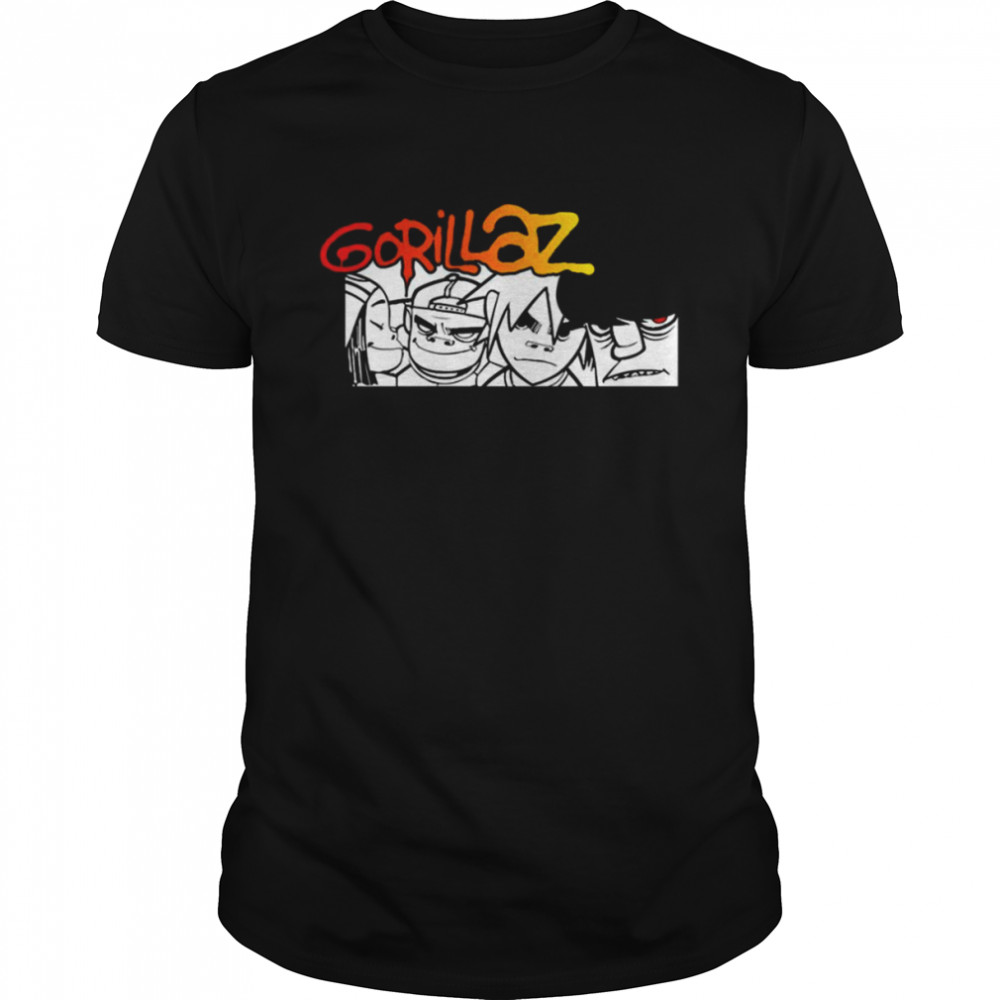 Gorillaz 2d Niccals Noodle Hobbs shirt