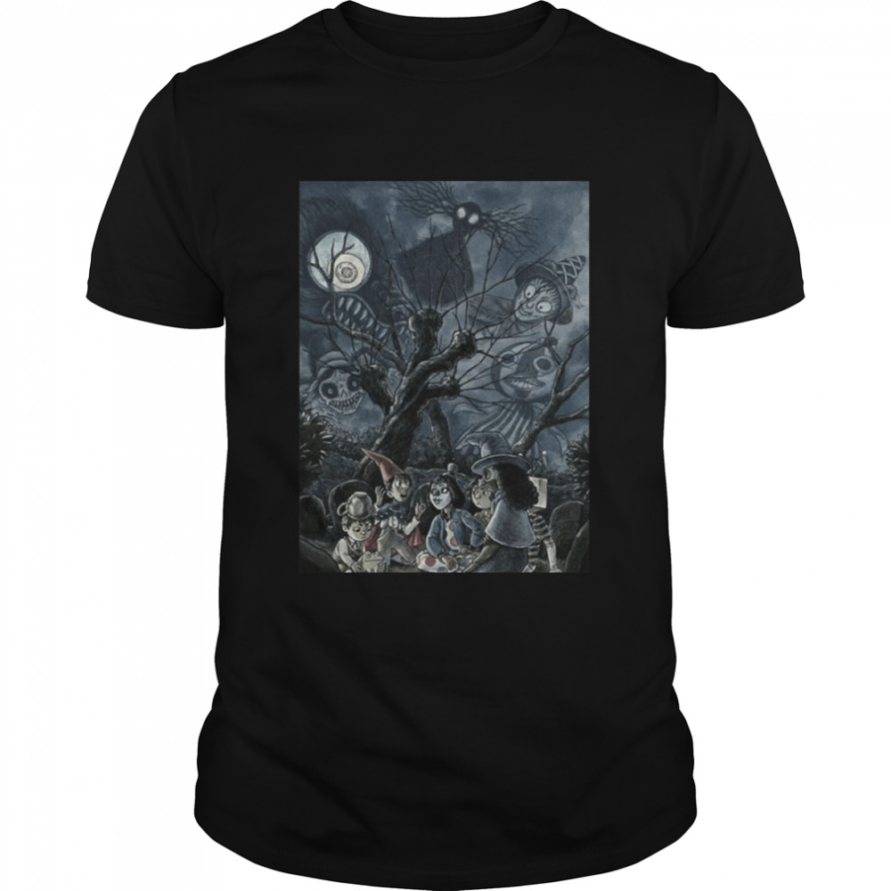 Gray Art On The Monster Garden Wall shirt