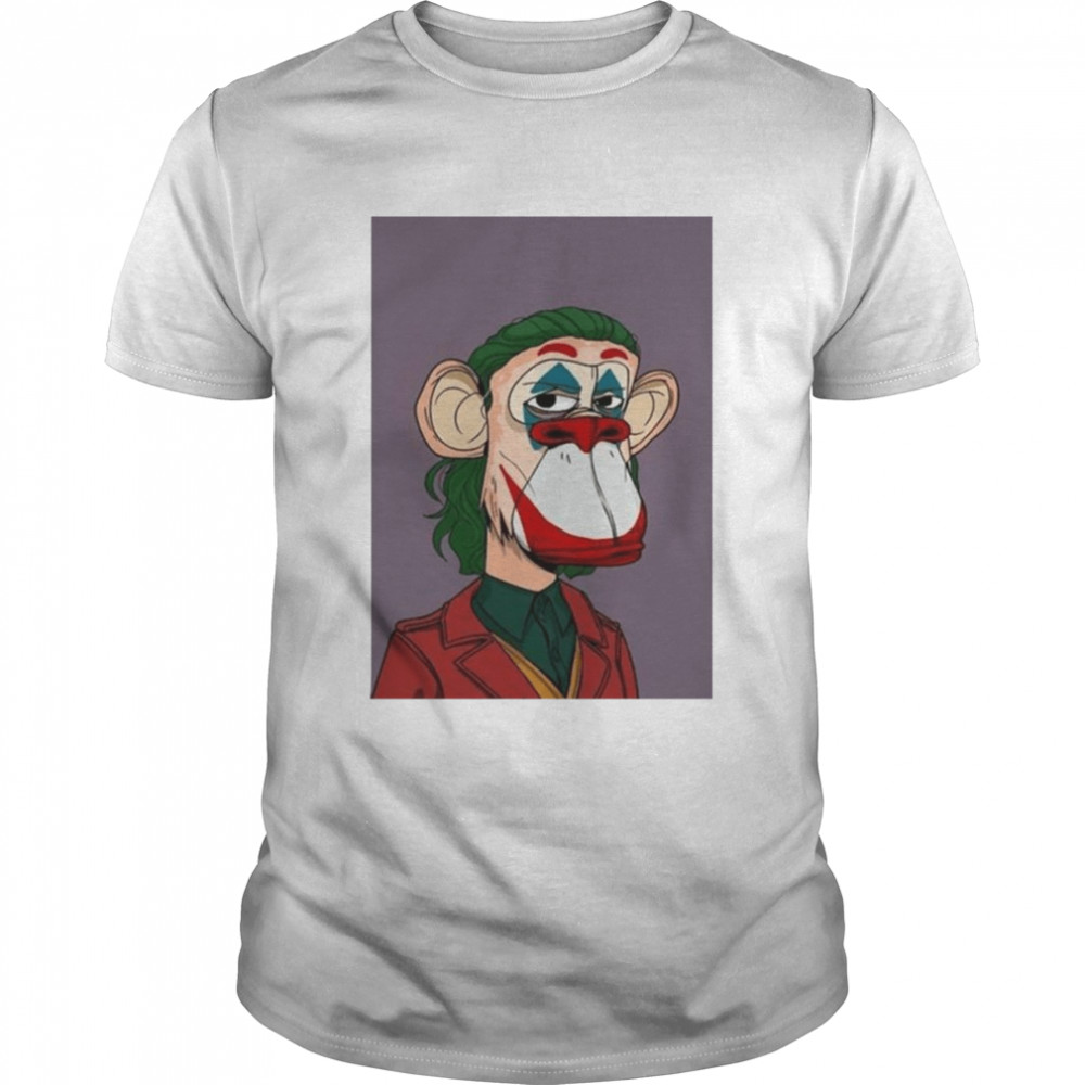 Nft Joker Monkey Shirt