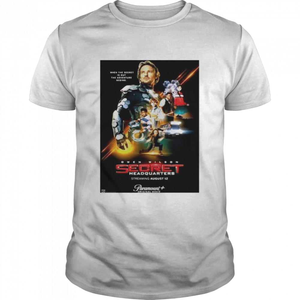 Owen Wilson Secret Headquarters shirt